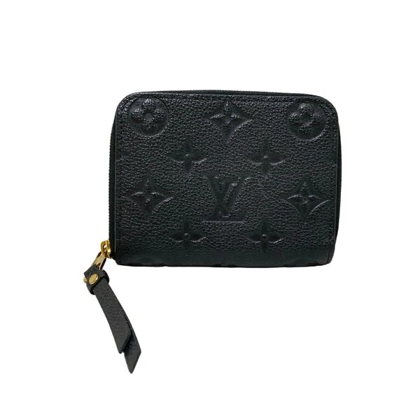 LOUIS VUITTON Zippy Coin Purse Noir Monogram Empreinte - 335-070125 - Picture 1 of 6